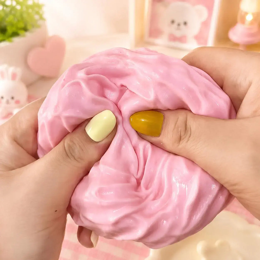 Cream Roll Crunchy Squishy Fidget Toy, Slow Rebound Squeeze Toy, Dessert Sensory Gift Toy for Teens and Adults