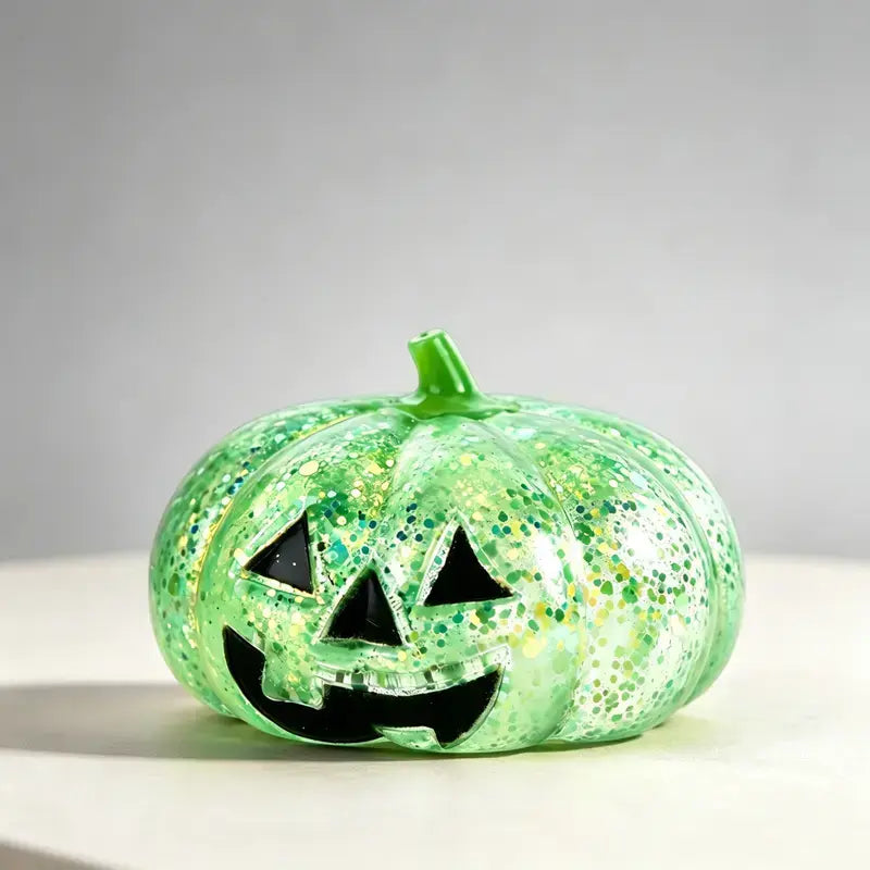 Cute Pumpkin Shape Slow Rebound Squishy Fidget Ball, Halloween Decor Squeeze Toy, Portable Stress Relief Play Toy for Party & Daily Use