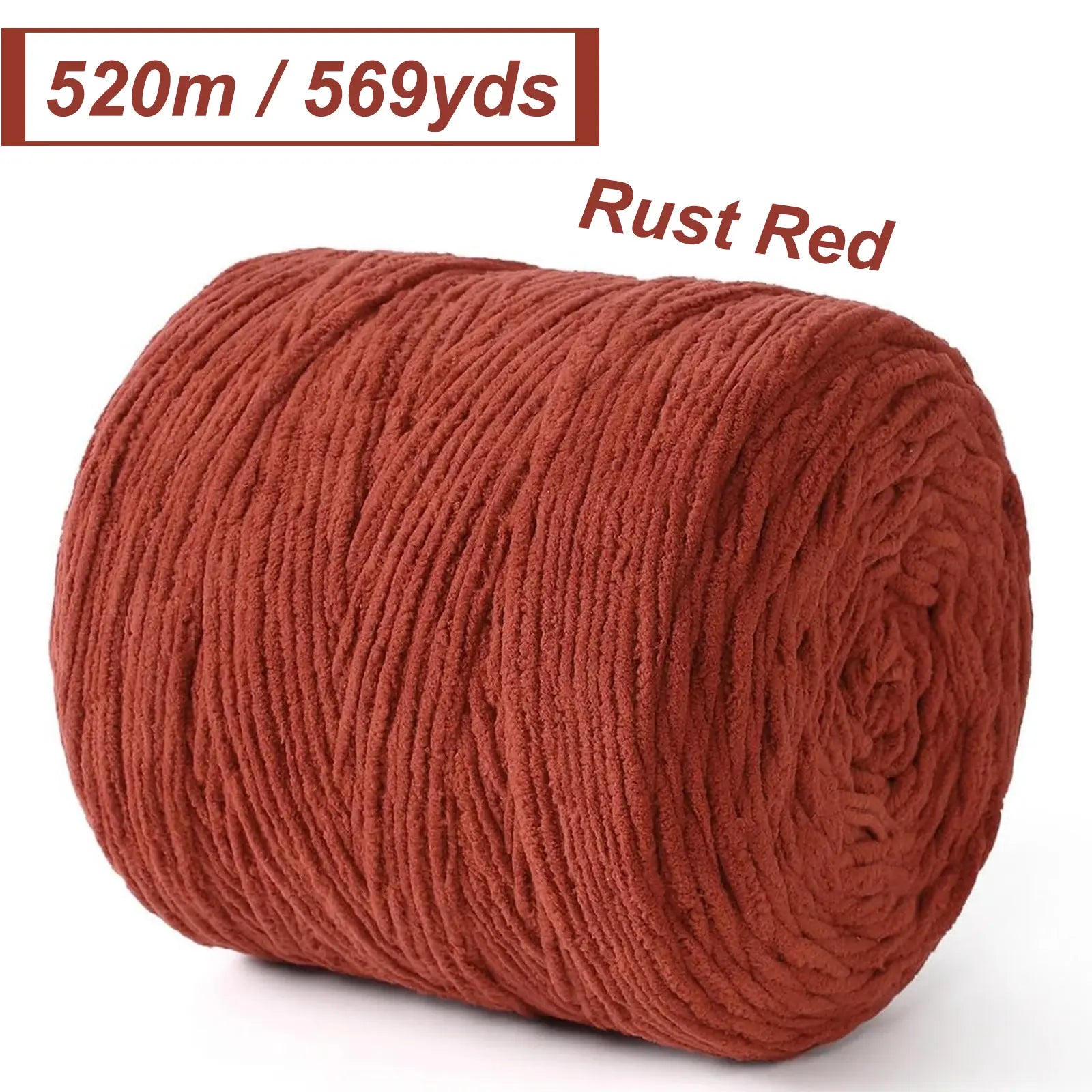 MULTIONS 5Mm Chunky Fuzzy Chenille Yarn for Crochet & Knitting | Soft Thick Yarn for Throw Blankets, Amigurumi & DIY Crafts | 215Yds / 569Yds, Perfect for All-Season Handmade Gifts, Mother’S Day & Father’S Day&Back to School