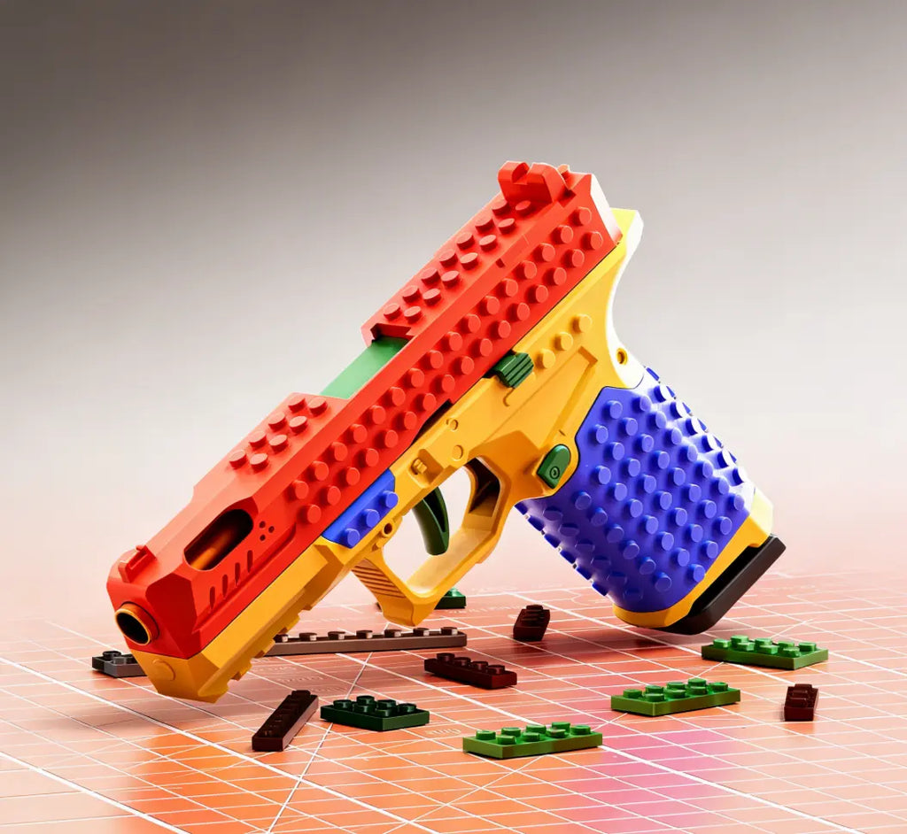 Tactical DIY Building Block Gamepad Kit – Multiplayer Strategy Edition