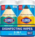 Disinfecting Wipes Back to School Variety Pack, 75 Count Each, Pack of 2 (Package May Vary)