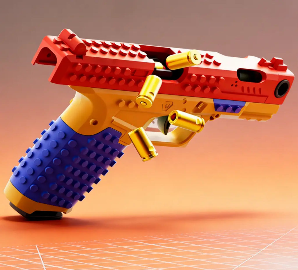 Tactical DIY Building Block Gamepad Kit – Multiplayer Strategy Edition