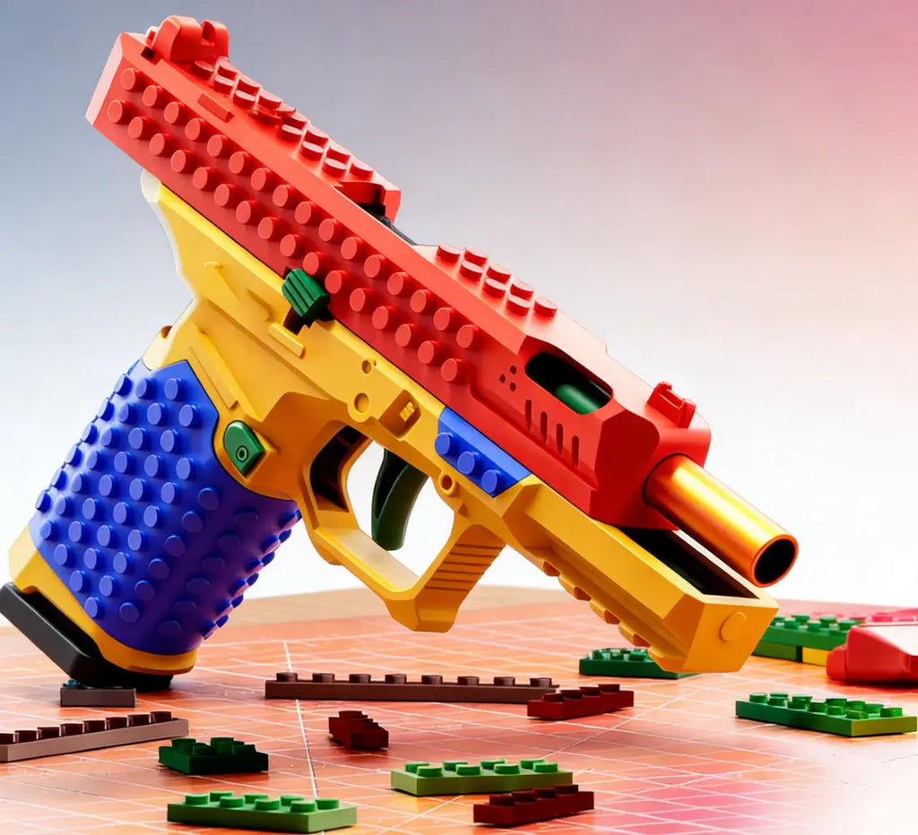 Tactical DIY Building Block Gamepad Kit – Multiplayer Strategy Edition