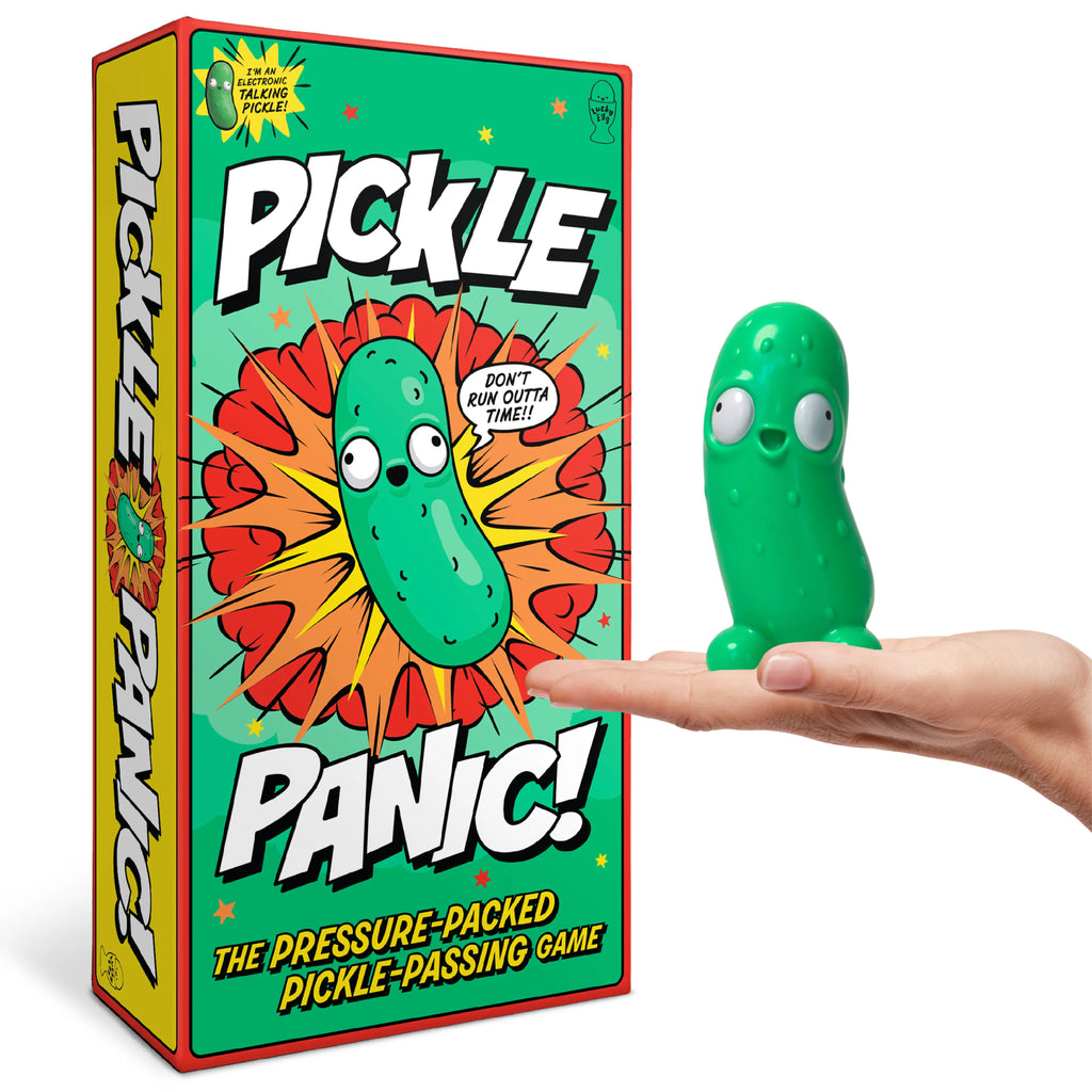 Pickle Panic! Family Party Game for Kids & Adults – Fast-Thinking Pickle-Passing Category Challenge | Ages 8+ | 2-8 Players | from the Creators of Grab the Mic