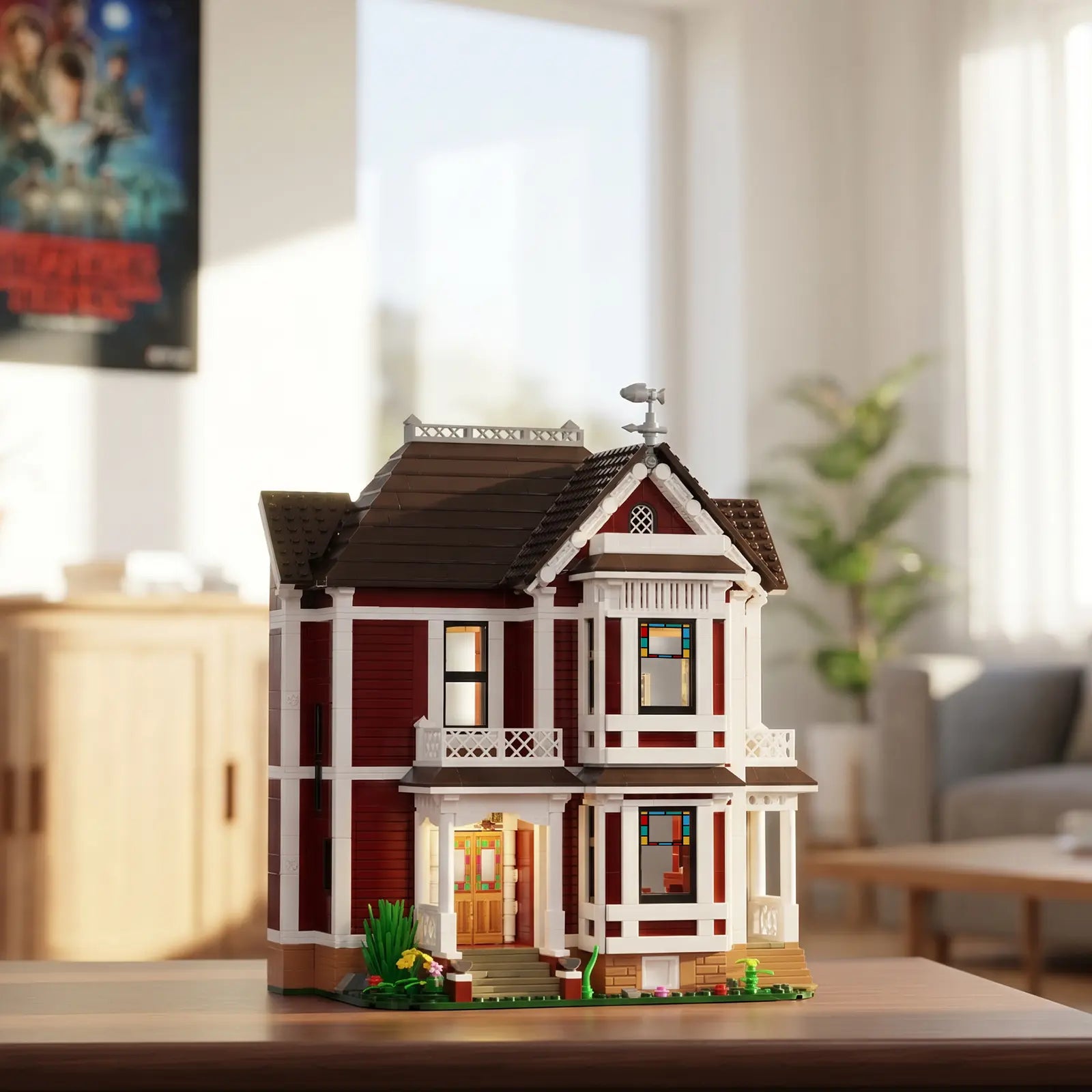 Enchanted House Building Set, Fantasy Cottage Architectural Model Kit for Adults, Magical Storybook Home Collectible Display Decor Gift